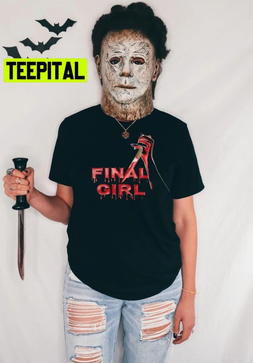 Final Girl Slasher Horror Halloween Trending Unisex T-Shirt