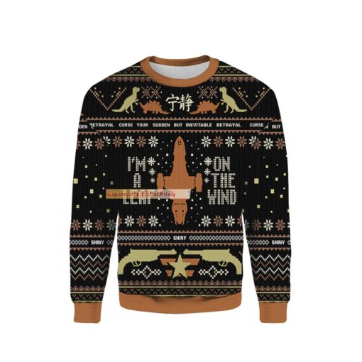 Firefly I’m A Leaf On The Wind Ugly Christmas Sweater