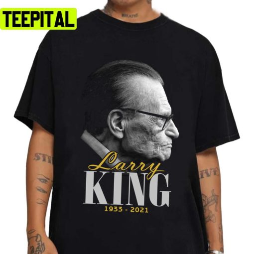 First Day Larry King Awesome Design Cool Photographic Unisex Sweatshirt