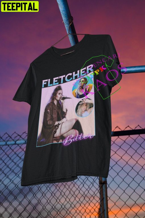 Fletcher Bitter American Singer Retro Design T-Shirt