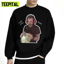 Floor Gang Awoo Smash Tambourine Pewds Pewdiepie Unisex Sweatshirt