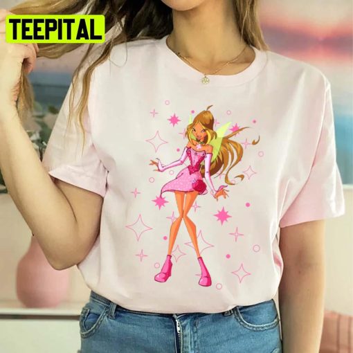 Flora Winx Club Character Unisex T-Shirt