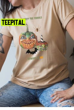 Forget The Ghouls Scary Pumpkin Halloween Trending Unisex T-Shirt