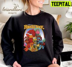 Fraggle Rock Group Hug Funny The Muppets Birthday Kid Disney Sweatshirt