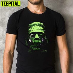 Frankenstein Monster Scary Movie Universal Monsters Retro Design T-Shirt