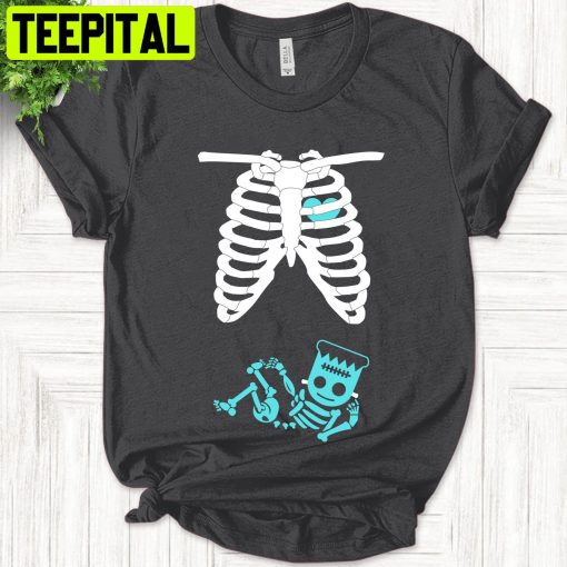 Frankenstein Skeleton Maternity Trending Unisex Shirt