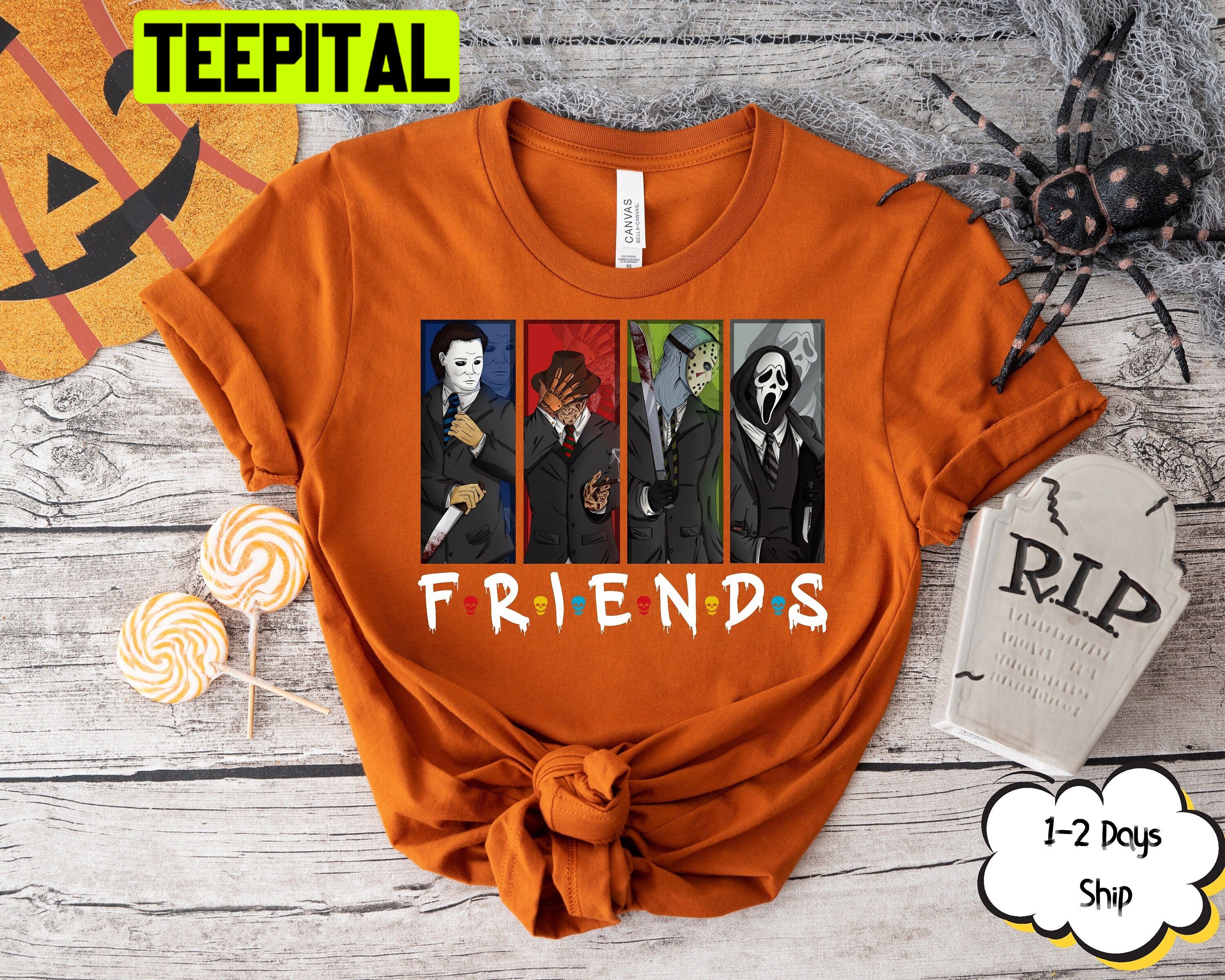 Friends Halloween Spooky Season Trending Unisex T-Shirt