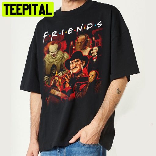 Friends Horror Movie Vintage Trending Unisex T-Shirt