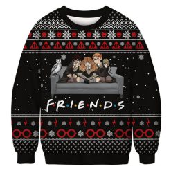 Friends Witches Ugly Christmas Sweater