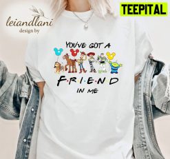 Friends You’ve Got A Friend In Me Toy Story T Buzz Lightyear Disney Unisesx T-Shirt