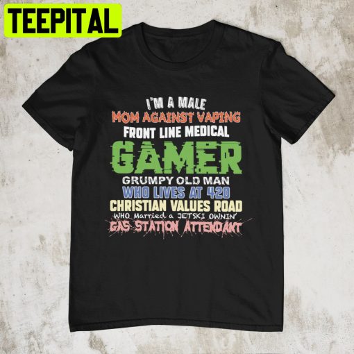 Front Line Medical Gamer Oddly Specific Trending Unisex T-Shirt