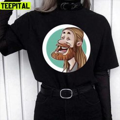 Funny Beard Sam Ryder Chibi Space Man Unisex T-Shirt