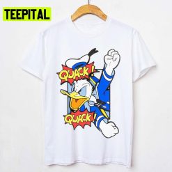 Funny Cartoon Donald Duck Quack Quack Unisex T-Shirt