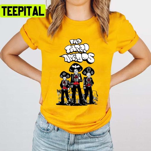 Funny Chibi Fanart The 3 Amigos Unisex T-Shirt