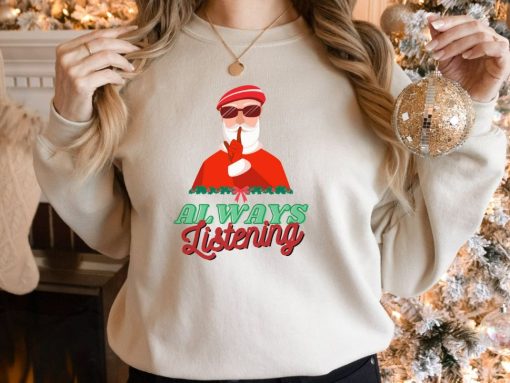 Funny Christmas Santa Sweatshirt