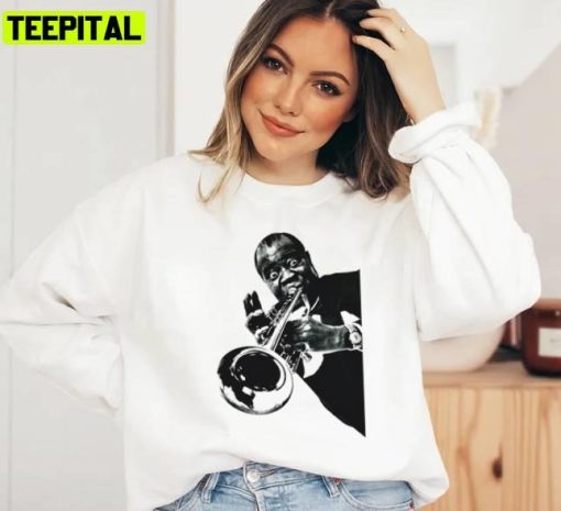 Funny Design Jazz Louis Armstrong Unisex Sweatshirt