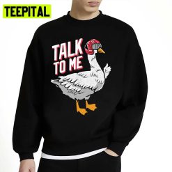 Funny New Design Topgun Talk To Me Goose Design Active Unisex Sweatshirt