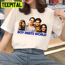 Funny Squad Boy Meets World White Unisex T-Shirt