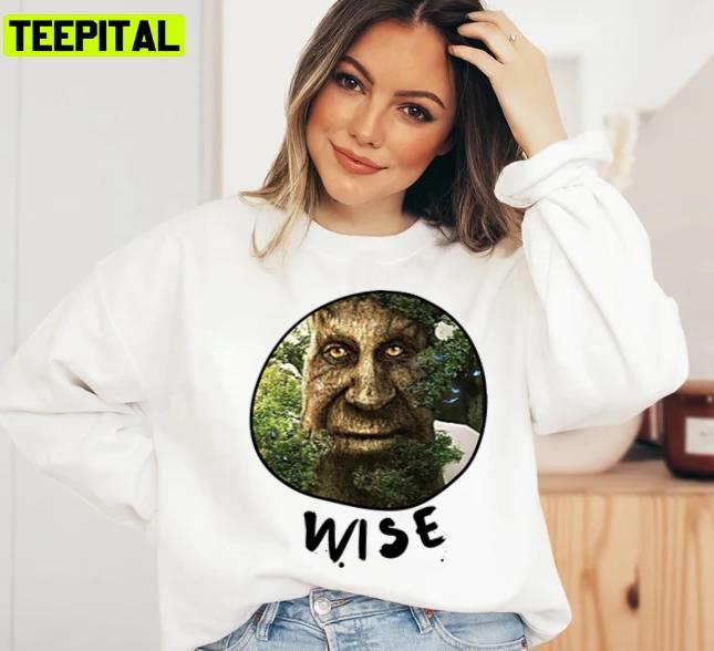 Wise Mystical Tree Meme Unisex Hoodie -  UK