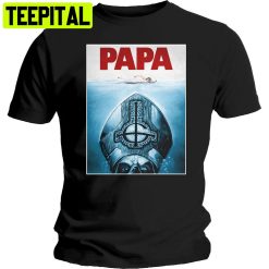 Ghost Papa Jaws Trending Unisex T-Shirt