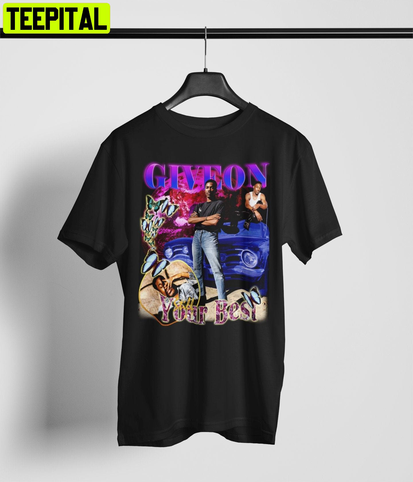 Giveon R&b Singer Vintage Inspired 90s Rap Unisex T-Shirt