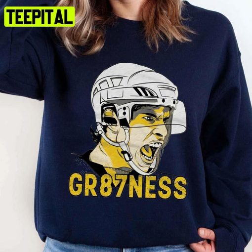 Gr 87 Ness Ice Hockey Sidney Crosby For Pittsburgh Penguins Unisex Sweatshirt