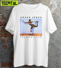 Grace Jones Island Life Retro Design T-Shirt