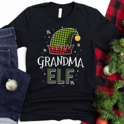 Grandma Elf Christmas T-Shirt