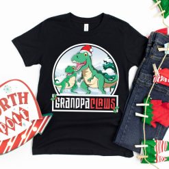 Grandpa Claws Christmas T-Shirt