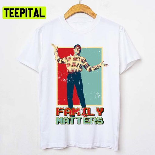 Graphic Art Steve Urkel Family Matters Retro Unisex T-Shirt