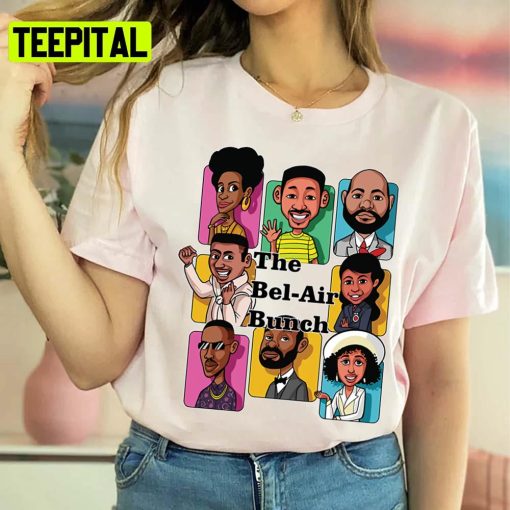 Graphic Design The Bel Air Bunch The Fresh Prince Of Bel Air Unisex Sweatshirt