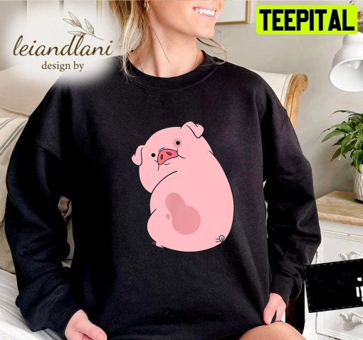 Gravity Falls Waddles The Pig Gravity Falls Waddles Disney Sweatshirt