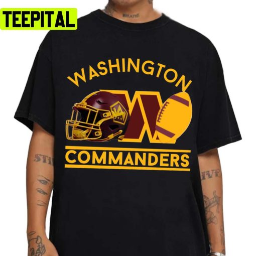 Great Team Washington Commanders Football Club Active Unisex T-Shirt