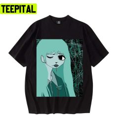 Green Hair Turquoisedeath Waste Unisex T-Shirt