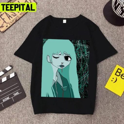 Green Hair Turquoisedeath Waste Unisex T-Shirt