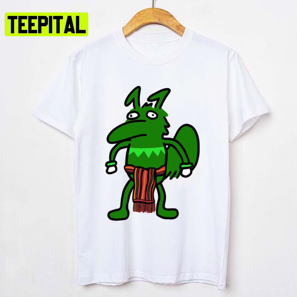 Green Petr Cartoon Character Unisex T-Shirt
