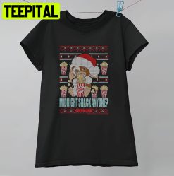 Gremlins Christmas Midnight Snack Anyone Ugly Trending Unisex T-Shirt