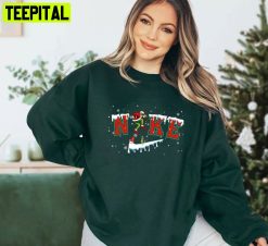 Grinch Snow Cute Santa Christmas Unisex Sweatshirt