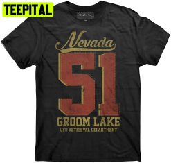 Groom Lake Property Of Area 51 Ufo Nevada Unisex T-Shirt