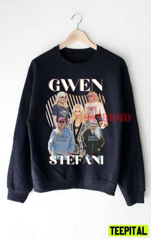 Gwen Stefani Design Portrait Unisex Sweatshirt