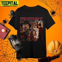 Halloween A Nightmare On Elm Street Freddy Krueger Retro Art Unisex T-Shirt