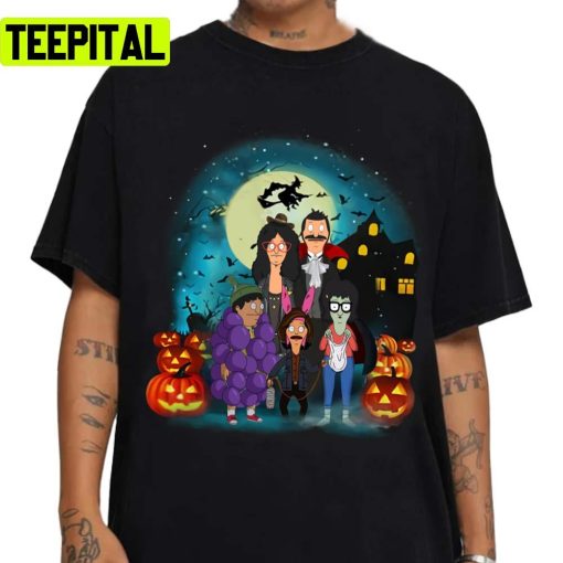 Halloween Bob’s Burgers All Family Members Unisex Sweatshirt