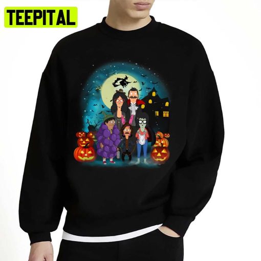 Halloween Bob’s Burgers All Family Members Unisex Sweatshirt