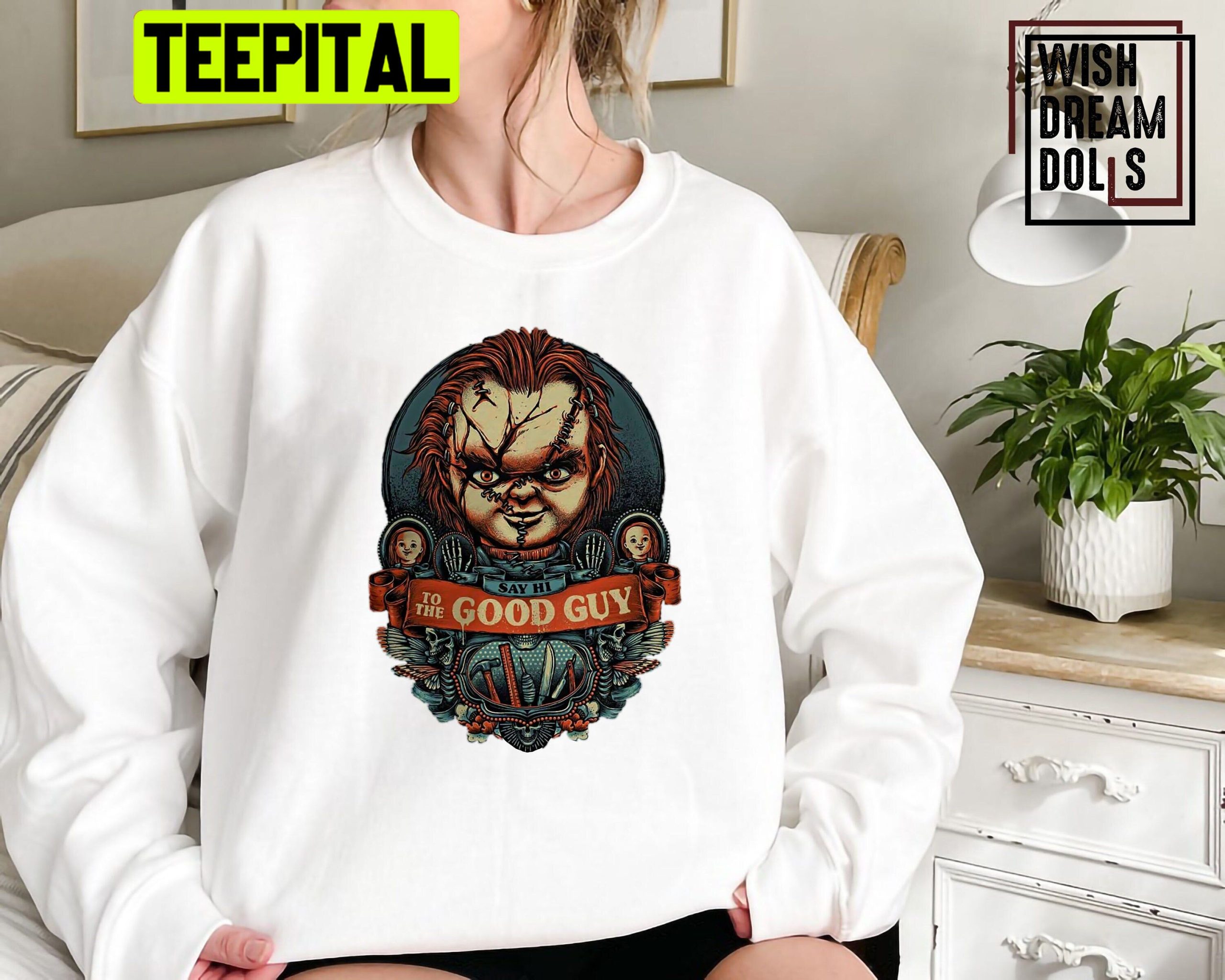 Halloween Chucky Chuckie Rugrats Trending Unisex Sweatshirt