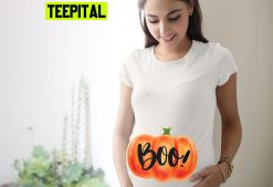 Halloween Maternity Pumpkin Maternity Trending Unisex Shirt