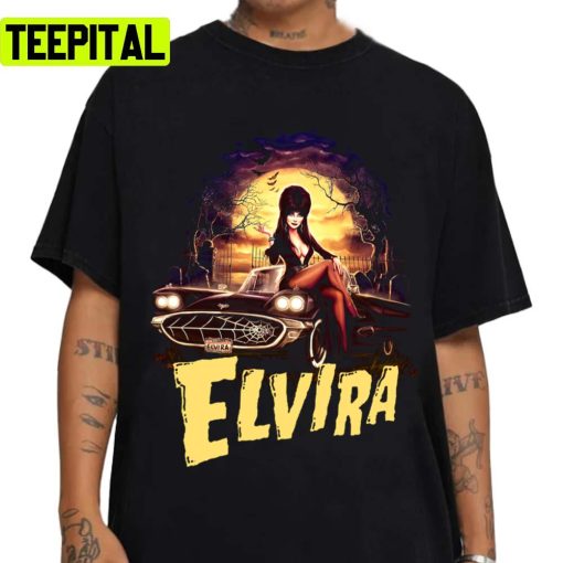 Halloween Night Elvira No Ifs Ands Or Buts Unisex Sweatshirt