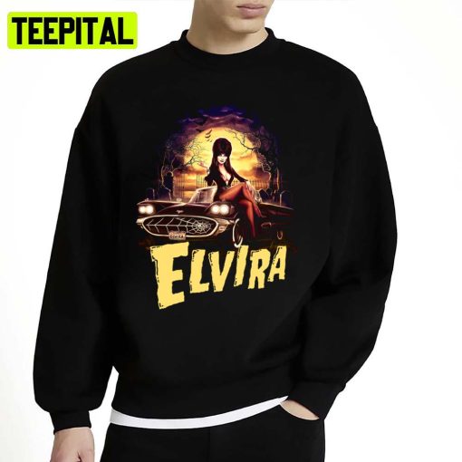 Halloween Night Elvira No Ifs Ands Or Buts Unisex Sweatshirt