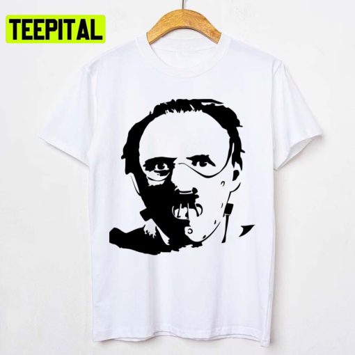 Hannibal Lecter Character Anthony Hopkins Unisex T-Shirt