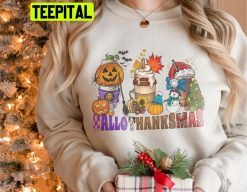 Happy Hallothanksmas Trending Unisex Sweatshirt