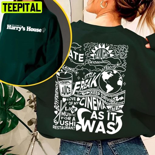 Harry’s House Track List 2022 New Album White Design Unisex Sweatshirt